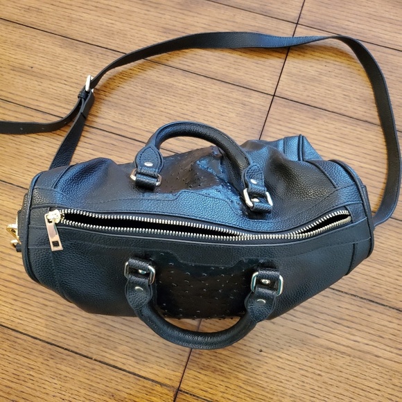 Maxine Couture black satchel Handbag - Picture 3 of 8